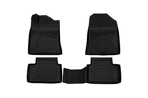 Element EXP.ELEMENT3D2567210 dopasowane dywaniki premium antypoślizgowe - KIA Ceed, hatchback - rok: 18-20, czarne
