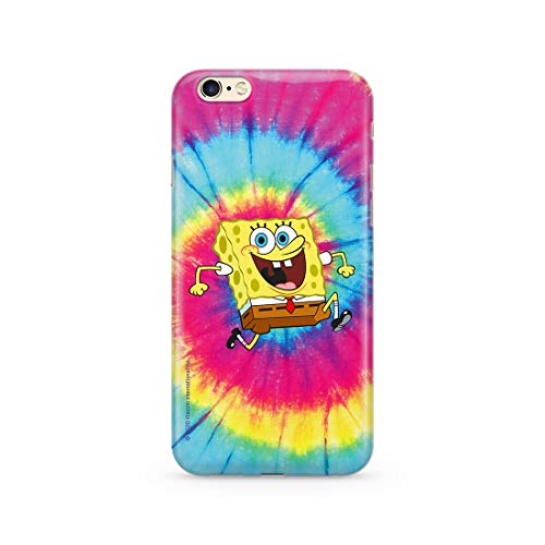 Oryginalne i oficjalnie licencjonowane etui na telefon komórkowy Spongebob do iPhone 6 Plus, etui, etui, etui z tworzywa sztucznego i silikonu TPU, chroni przed uderzeniami i zarysowaniami