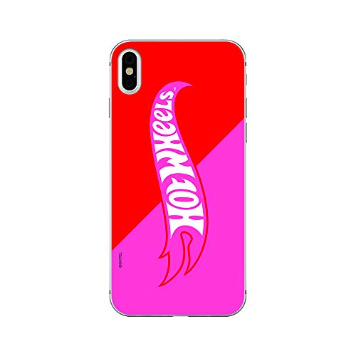 Oryginalne i oficjalnie licencjonowane etui na telefon komórkowy Hot Wheels do iPhone X, iPhone XS, etui, etui, etui z tworzywa sztucznego TPU i silikonu chroni przed uderzeniami i zarysowaniami