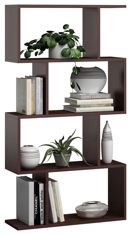 Otwarty regał stojący wenge D7-L52