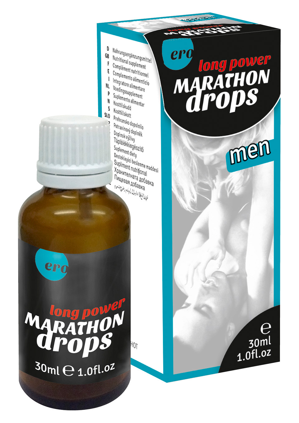 HOT HOT Ero Marathon Men Drops 30 Ml - Krople na erekcję