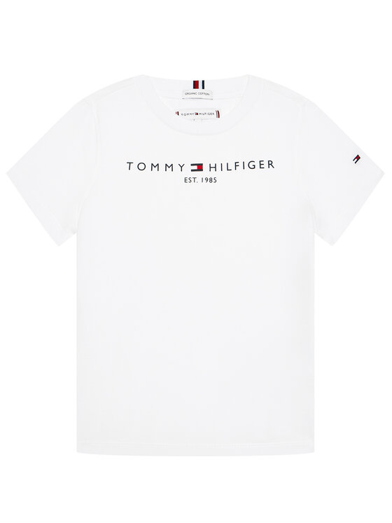 Tommy Hilfiger T-Shirt Essential KS0KS00210 Biały Regular Fit
