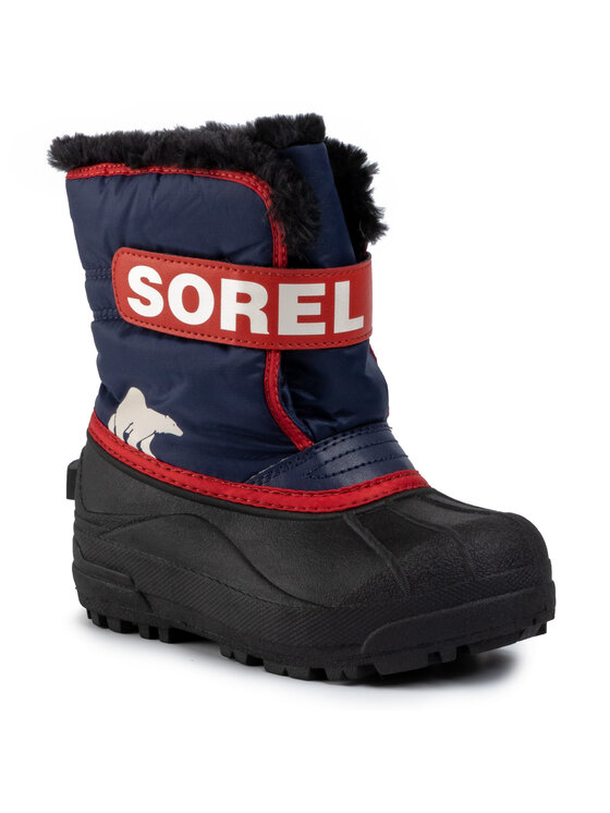 Sorel Śniegowce Childrens Snow Commander NC1960 Granatowy