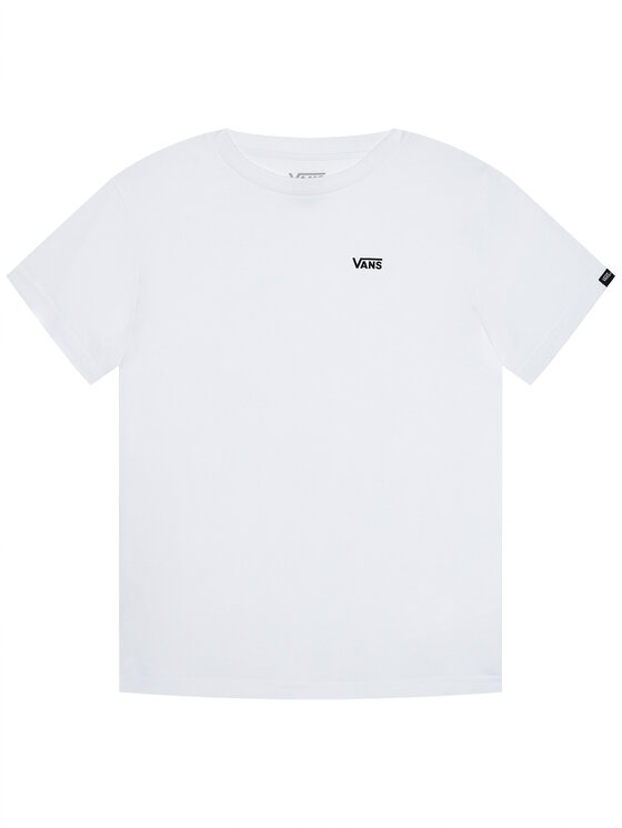 Vans T-Shirt Left Chest VN0A4MQ3 Biały Classic Fit