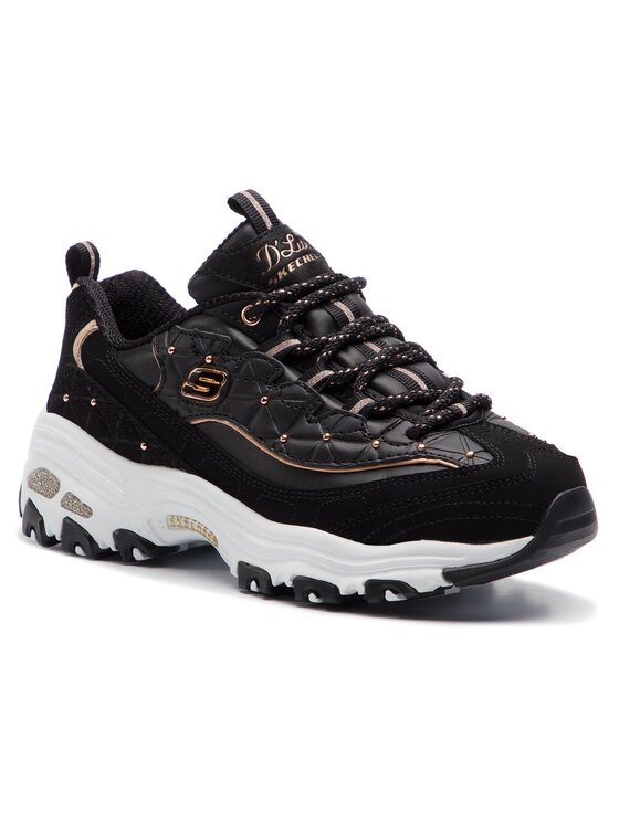 Skechers D Lites - Glamour Feels 13087-bkrg