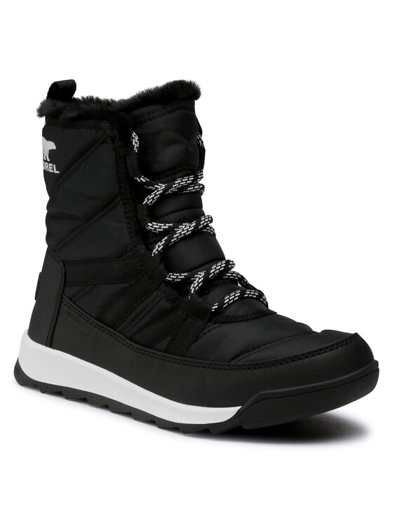 Sorel Śniegowce Whitney II Short Lace NL3820 Czarny