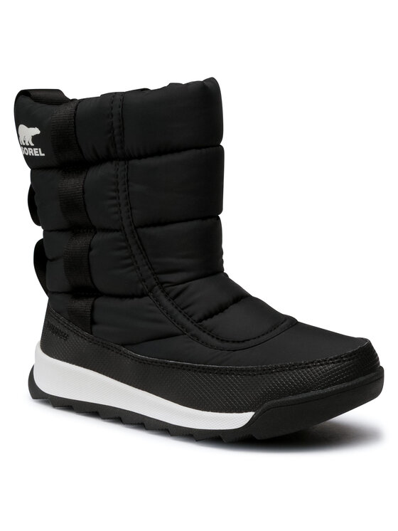 Sorel Śniegowce Youth Whitney II Puffy Mid NY3873 Czarny