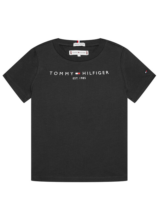 Tommy Hilfiger T-Shirt Essential KS0KS00210 Czarny Regular Fit