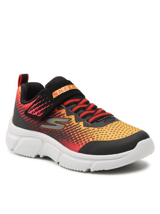 Skechers Sneakersy Norvo 405035L/BKRD Pomarańczowy