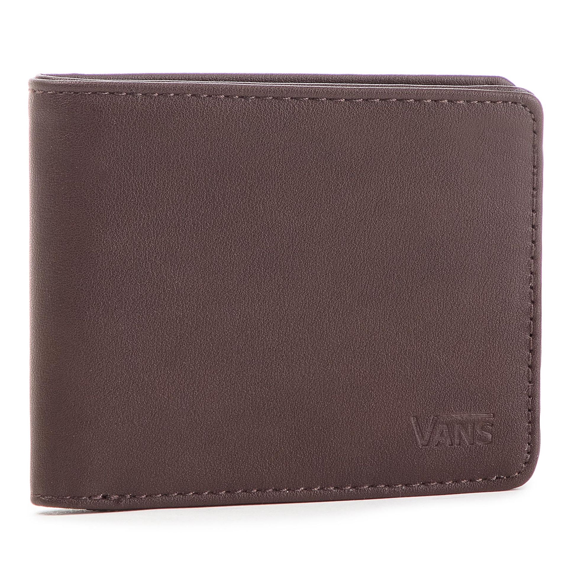 Vans Duży Portfel Męski Drop V Bifold W WN0A31J8DRB Dark Brown 454