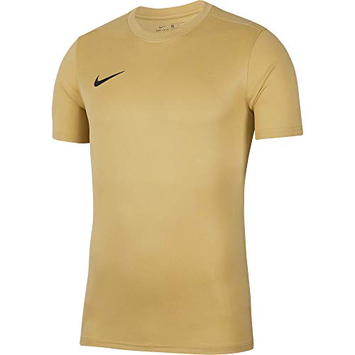 NIKE Nike męski T-shirt M Nk Dry Park Vii Jsy Ss złoto Jersey Gold/Black M BV6708