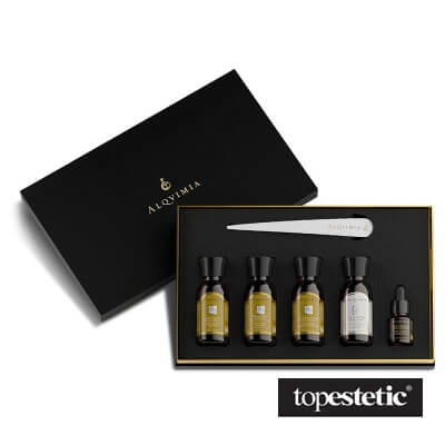 Alqvimia Alqvimia Enigma Kit Supreme Bauty&Spa Experience Zestaw medytacji i transfpormacji 30 ml + 30 ml + 30 ml + 30 ml + 5 ml