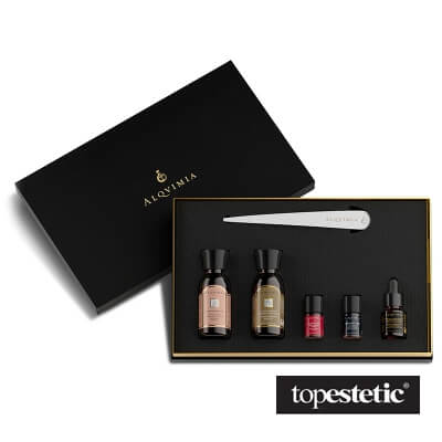 Alqvimia Alqvimia Him and Her Kit Supreme Beauty&Spa Experience Zestaw miłości, wiecznego piękna i medytacji 30 ml + 30 ml + 30 ml + 30 ml + 5 ml