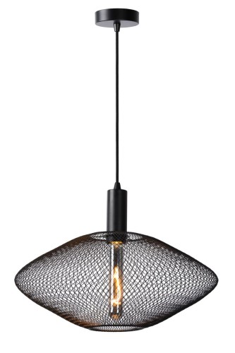 Lucide MESH Czarny śr. 45cm. E27 Lampa wisząca 21423/45/30 21423/45/30