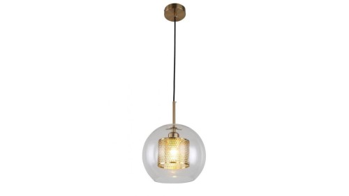 Lumina Deco Deco LAMPA WISZĄCA LOFT MOSIĘŻNA MICONOS LDP 6818-4 (MD)