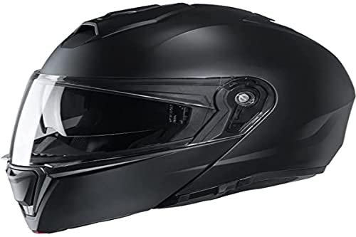 Kaski motocyklowe HJC i90 SEMI MAT czarny/półpłaski czarny, XS