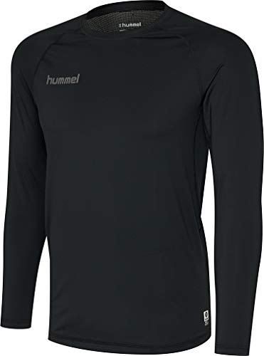 Hummel Hummel Męska koszulka Hml First Performance Jersey L/S czarny czarny S 204502-2001
