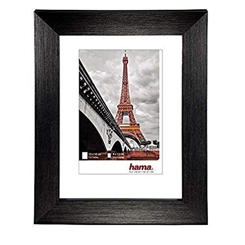 Hama Tworzywo sztuczne Paris ramka, czarna, 10 x 15 cm 00126040