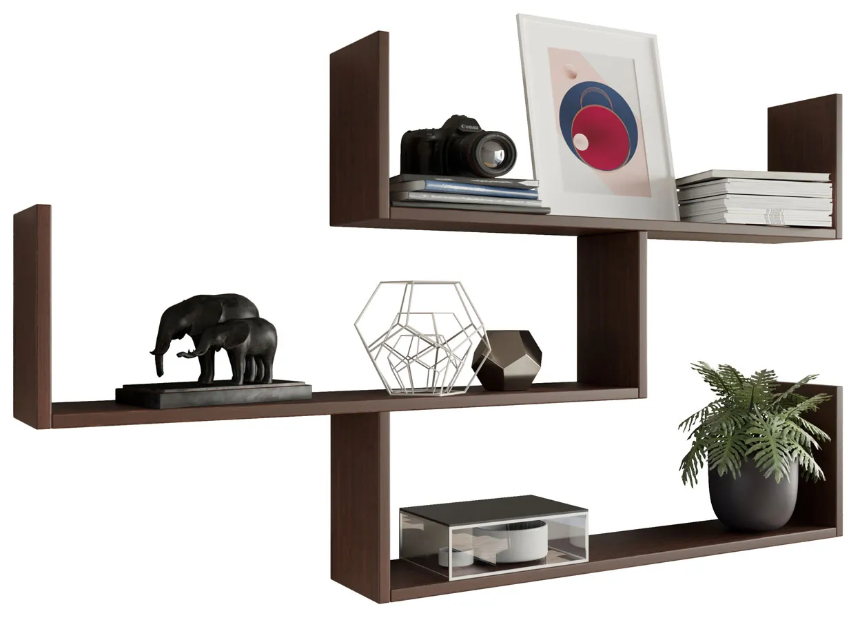 Półka ścienna wenge D0-Z66