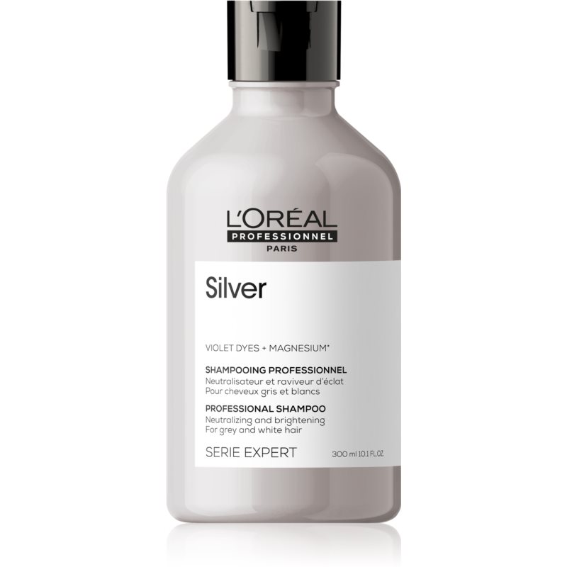 Loreal Professionnel Professionnel Serie Expert Silver srebrny szampon do włosów siwych 300 ml