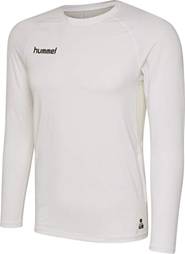 Hummel Hummel Męska koszulka Hml First Performance Jersey L/S biały biały L 204502-2001
