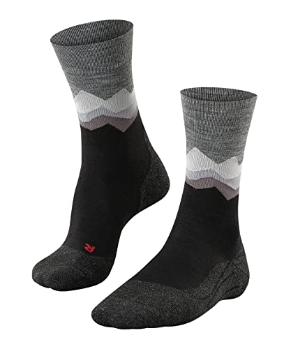 FALKE Męskie skarpety trekkingowe Tk2 Crest czarny czarny 46-48