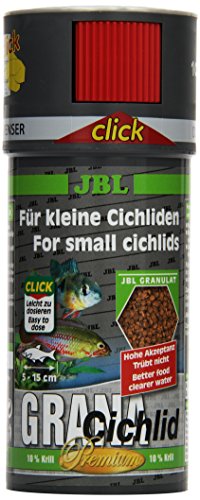 JBL Premium Wyściółka dla krzaczastych baroków, granulatów, GranaCichlid, 250 ml