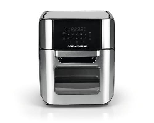 Gourmetmaxx Frytkownica, Stalowy/Czarny, 12 l