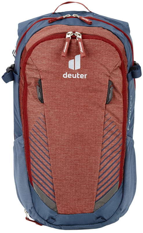 Deuter Compact EXP 14 Backpack, niebieski/czerwony 2021 Plecaki z bukłakiem 3206121-redwood-marine