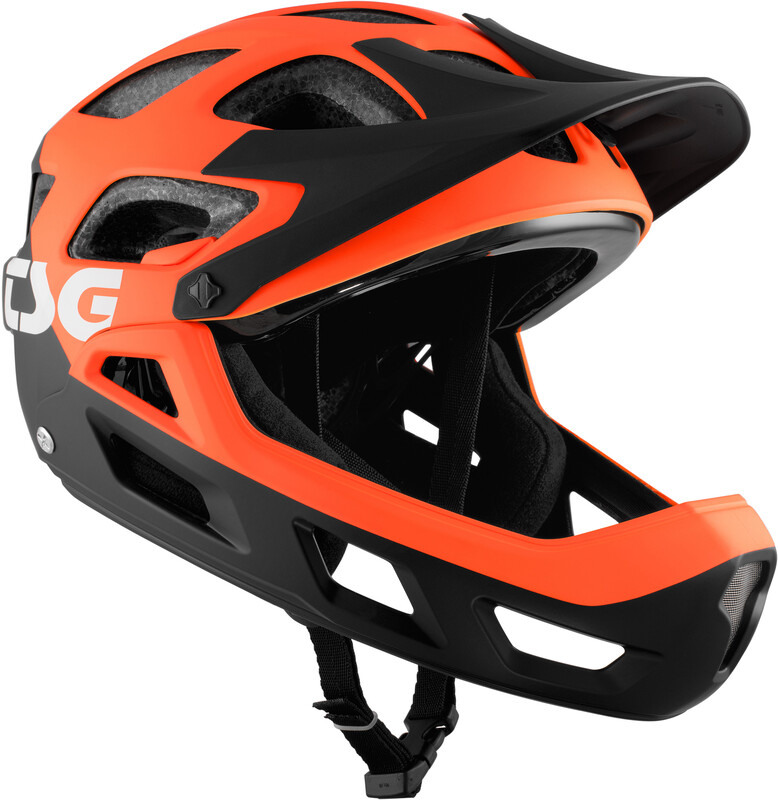 TSG Seek FR Solid Color Helmet, szary/pomarańczowy XXS/XS | 52-54cm 2021 Kaski miejskie i trekkingowe 750146-flow grey-orange-XXS/XS