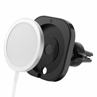 SPIGEN Uchwyt samochodowy na telefon Magfit do Apple Magsafe Czarny