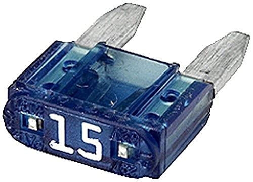 HELLA 8JS 728 596-831 Bezpiecznik - bezpiecznik płaski Mini - 15A - niebieski - Ilość: 5