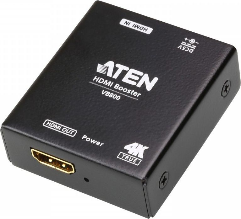 ATEN System przekazu sygnału AV ATENA Wzmacniacz True 4k HDMI Booster 4k@40m VB800