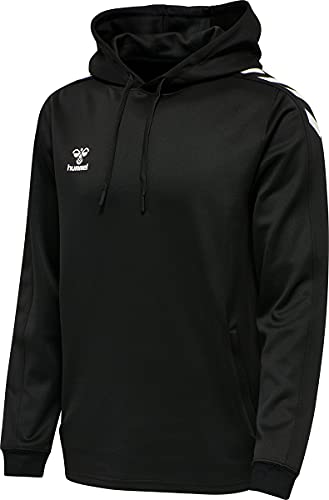 Hummel Damska bluza z kapturem Hmlcore Xk Poly Sweat Hoodie Woman czarny L