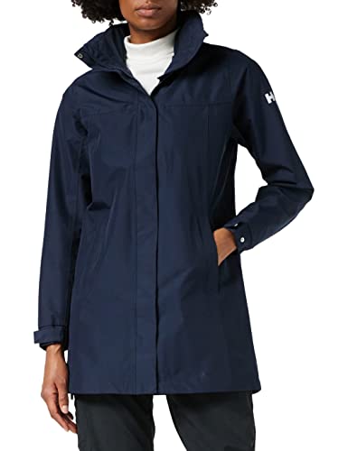 Helly-Hansen Kobiety W Aden Long Płaszcz, Granatowy, XXL