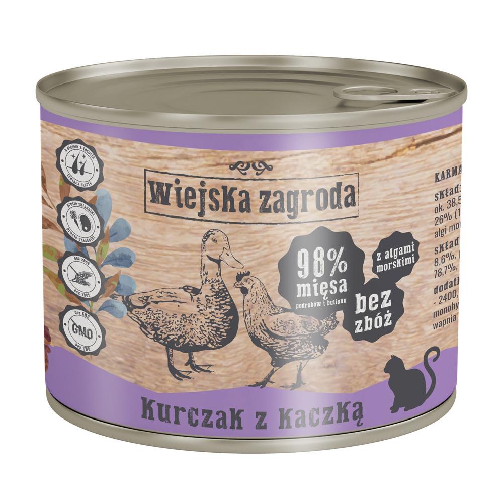 Wiejska Zagroda Wiejska Zagroda Kurczak z Kaczką 200g 48844-uniw