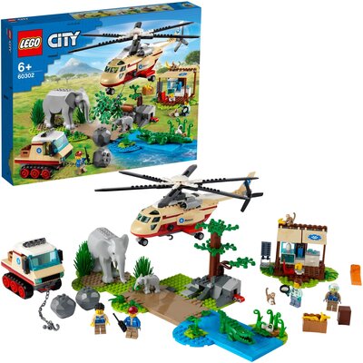 LEGO CITY Na ratunek dzikim zwierzętom 60302