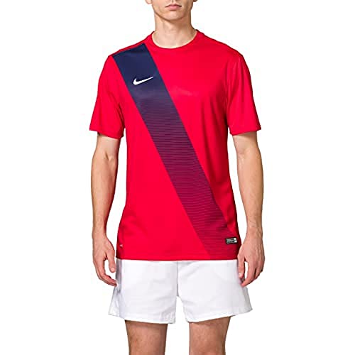 Nike Short Sleeve Top Sash Jsy czerwony Rot (University Red/Midnight Navy/Football White) X-L