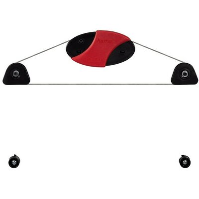 Hama 96042 TV na ścianie Ultraslim, 58  117 cm (23  46 cali), maks. 25 kg, sztywna, czarna 00096042