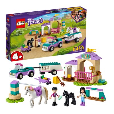 LEGO Friends Szkółka jeździecka i przyczepa dla konia 41441