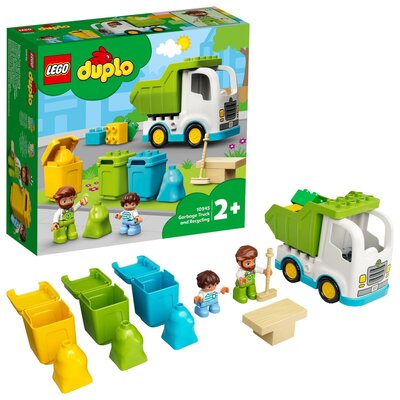 LEGO DUPLO Śmieciarka i recykling 10945