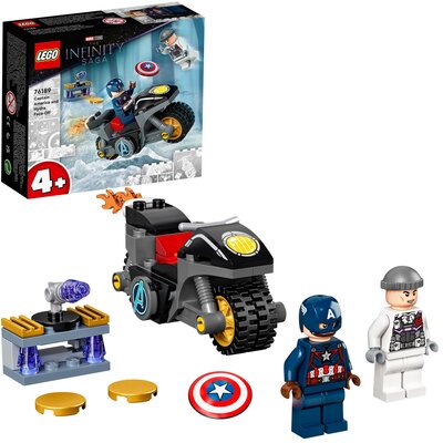 LEGO Super Heroes Kapitan Ameryka i pojedynek z Hydrą 76189
