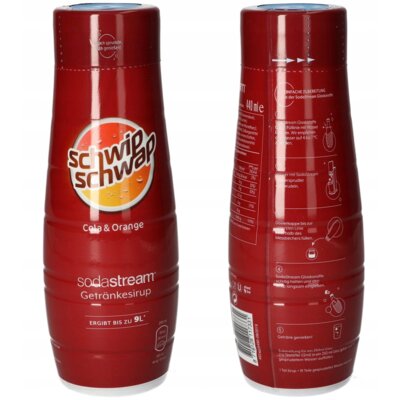 Soda Stream Syrop Schwip Schwap Cola Orange 440 ml