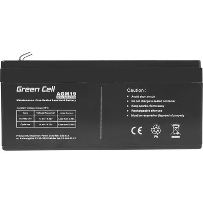 Green Cell Akumulator Agm Vrla Green Cell 12v 3.3ah 49586_35269 [11219215]