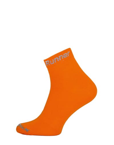 Skarpety do biegania Expansive Runner pomarańczowy