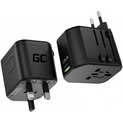 Green Cell Adapter podróżny TripCharge Pro USB USB-C 18W
