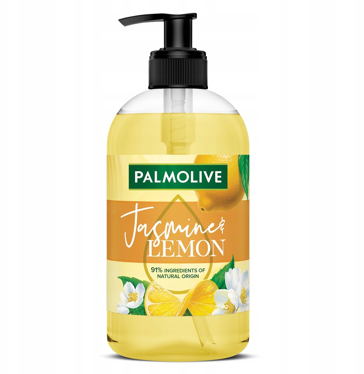 Palmolive BOTANICAL DREAMS Jasmine & Lemon z ekstraktem z jaśminu i cytryną naturalne mydło w płynie 500 ml CP-PAL-0084