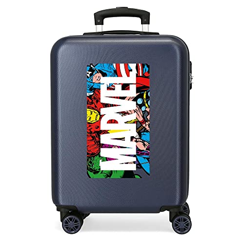 Marvel Avengers Action średnia walizka, niebieski, Maleta, Walizka