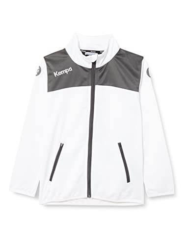 Kempa EMotion 2.0 męska kurtka polowa, biały/antracyt, XXXL