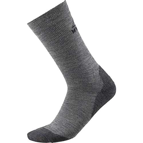 McKinley Finn Crew skarpety męskie szary grey mel. 36-38